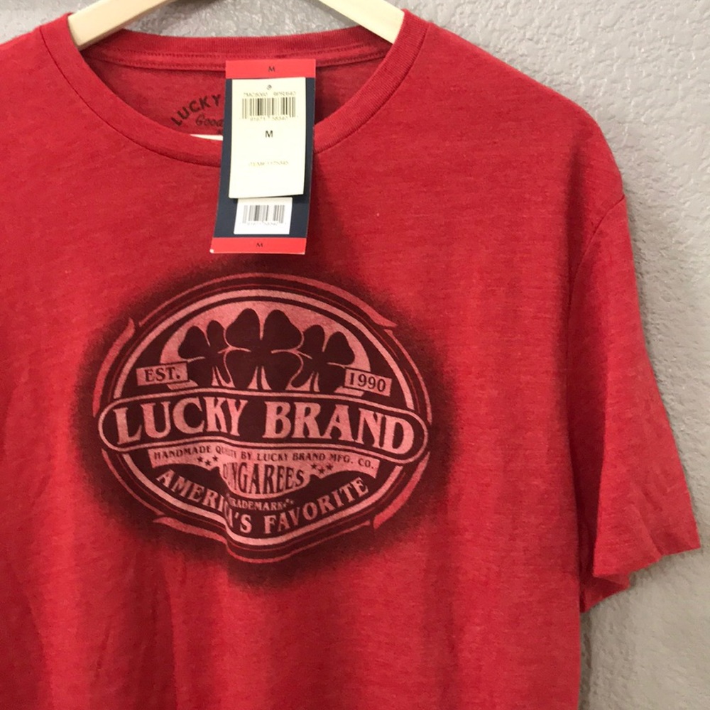NWT Men’s Lucky brand graphic 🍀 tee shirt - Picture 4 of 4